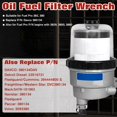 thumbnail image 4 of Llave de filtro de combustible LEONTOOL de 6 pulgadas para Fuel Pro 382, 380, 4 of 7
