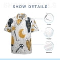 thumbnail image 7 of High Quality Hawaiian Shirts for Men Short Sleeve Aloha Beach Shirt Floral Summer Casual Button Down Shirts Blouses AKCIC5, 7 of 7