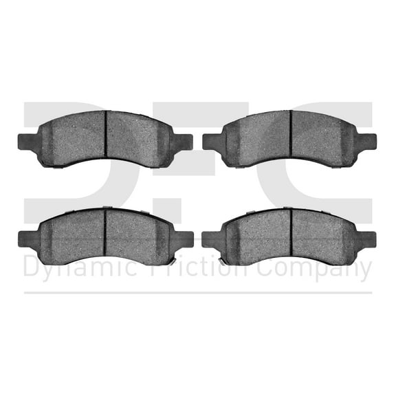 Dynamic Friction Company 5000 Advanced Brake Pads - Ceramic 1551-1169-00-Front Set