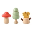 thumbnail image 4 of Juego de 3 piezas de tuercas y tornillos educativos de madera para niños y niñas, juego interactivo de aprendizaje para niños en edad preescolar., 4 of 9