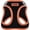Harness (Black/Orange Trim), variant on Voyager Step-In Air Mesh Dog Harness by Best Pet Supplies