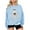 Light Blue#2, variant on cocolona Womens Halloween Crewneck Sweatshirt Fall Winter Casual Long Sleeve Pullover Tops Trendy Comfy Graphic Sweatshirt
