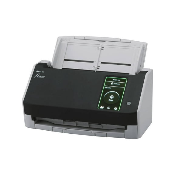 Ricoh fi-8040 - Document scanner - Dual CIS - Duplex -  - 600 dpi x 600 dpi - up to 40 ppm (mono) / up to 40 ppm (color) - ADF (50 sheets) - up to 6000 scans per day - USB 3.2 Gen 1, Gigabit LAN