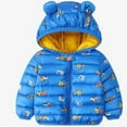thumbnail image 2 of Utlike Girls Jacket Toddler Winter Windproof Cartoon Hooded Coat Jacket Kids Warm outerwear Athletic Fit Top For Photoshoot Size 18 Months-24 Months, 2 of 8