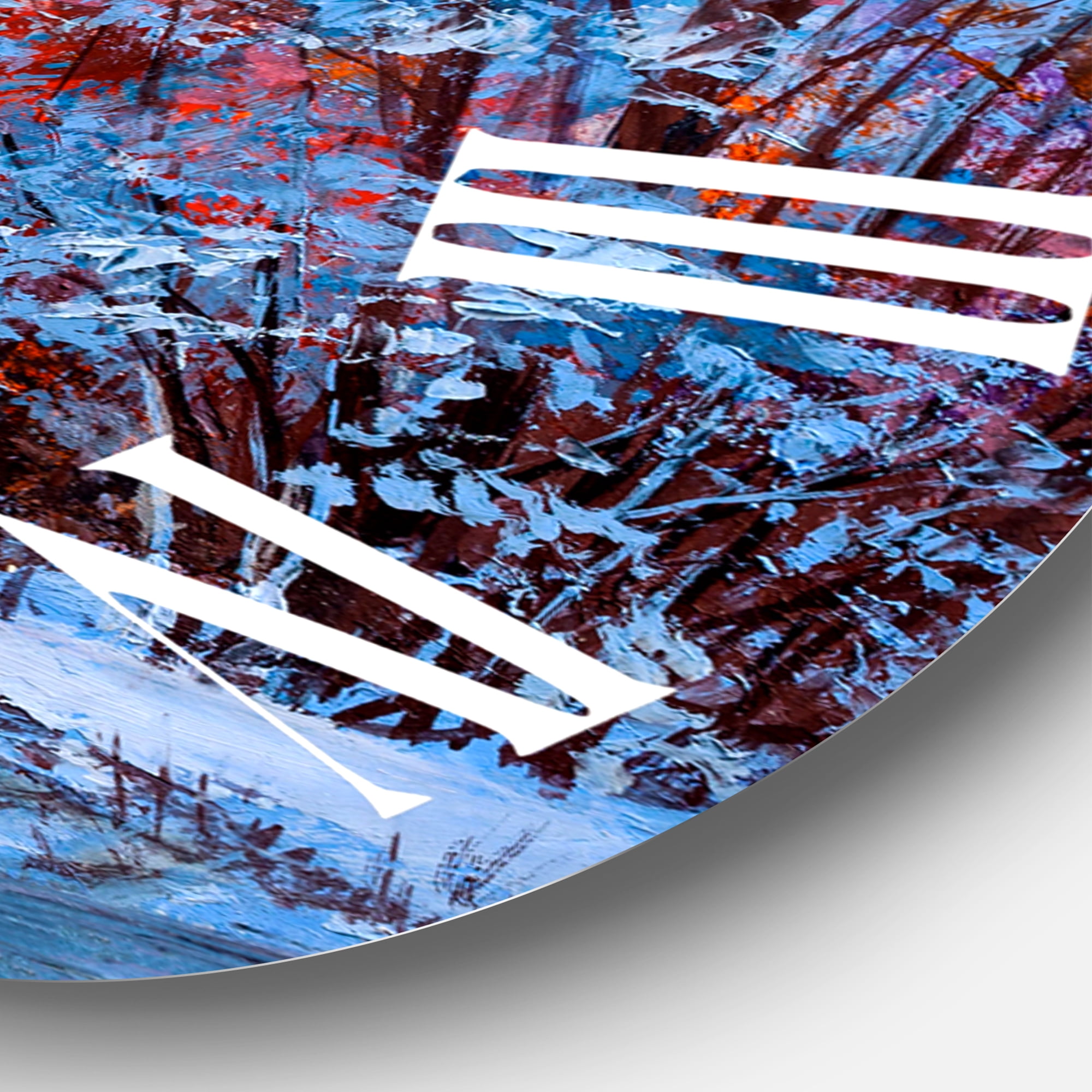 Designart 1 in Quartz Wall Clock