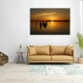 thumbnail image 2 of The Sunrise at the Melbourne, Florida - Wrapped Canvas Print Wall Art | 24" W x 16" H, 2 of 4