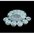 thumbnail image 2 of German silver prasadam plate with 12 prasadam bowls for housewarming/snacks/ party, 2 of 2