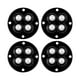thumbnail image 4 of 4x Ruedas giratorias de pasta Ruedas universales Ruedas giratorias, Rueda giratoria Rotación de 360 grados, Mini ruedas giratorias para gabinete, Caja perlas de pegamento negro DYNWAVEMX rodillo de ricino, 4 of 8