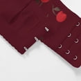 thumbnail image 5 of Aofany Cherry Bras for Women No Underwire Comfortable Supportive Wireless Push Up Bra Full Coverage Seamless Bralettes Lift Everyday Bras, 38B/C-44B/C, 5 of 5