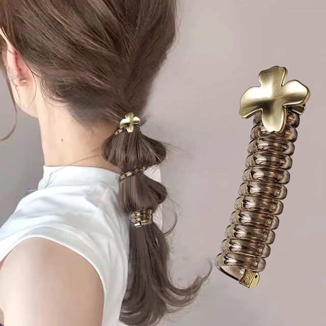 Xihbxyly En venta Lazos para el cabello, artefacto para tejer el cabello, pinza para peinar el cabello, adecuado para las mujeres hagan una cola de caballo para crear una trenza