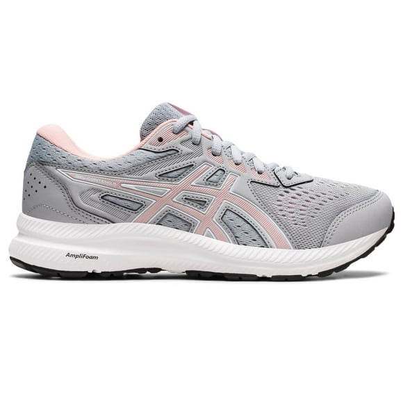 ASICS Women's Gel-Contend 8 Running Shoes, 11.5, Piedmont Grey/Frosted Rose
