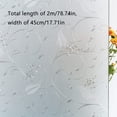 thumbnail image 3 of Cqxid Stickers Under $10 17.7"x78.7" Frosted Electrostatic Glass Sticker Office Windows Privacy Adhesive Glass Sticker Transparent Glass Sticker Film, 3 of 4