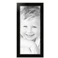 thumbnail image 2 of ArtToFrames 10" x 23" Colonial Onyx Picture Frame, 10x23 inch Black MDF Poster Frame (WOM-4386),  Pack, 2 of 7