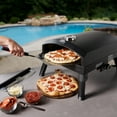 thumbnail image 3 of Expert Grill Stainless Steel Pizza Pan Peel with Plastic Heat Resistant Handle, 3 of 9