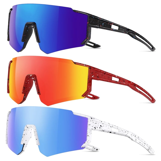 Lentes de Sol Kunchu Kids Polarizados con Protección UV400 Paquete de 3