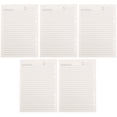 thumbnail image 2 of Miangastore Loose Leaf Notebook Paper Note-Taking Diary Writing White 5Set 7.9x5.2x0.2in, 2 of 9
