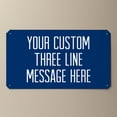 thumbnail image 5 of Three Line Message Tin Sign, 5 of 6