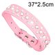 thumbnail image 2 of Collar de cristal brillante de cuero con diamantes de imitación personalizado de 10 "a 24" de largo para perros y gatos, 2 of 5