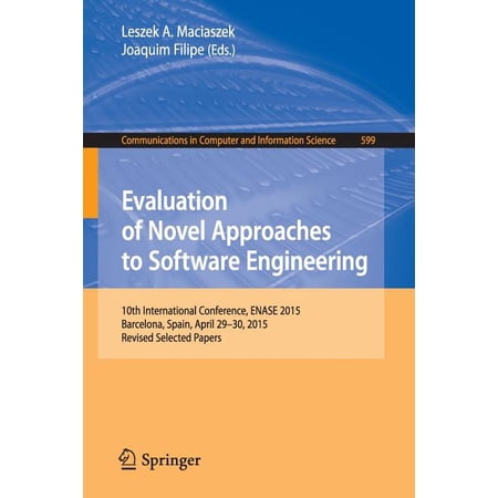 ISBN 9783319302423 product image for Communications in Computer and Information Science: Evaluation of Novel Approach | upcitemdb.com
