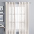 thumbnail image 1 of hometrends Textured Sheer Panel, 1 of 1