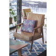 thumbnail image 4 of Oreiller en Tissu Intérieur/extérieur avec Zip en Bleu Marine et Rouge16x16, 4 of 5