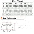 thumbnail image 3 of biudgviw Bermuda Shorts for Women High Waisted Summer Shorts Cuffed Hem Plus Size Lounge Knee Length Shorts with Pockets, 3 of 6