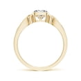 thumbnail image 2 of ANGARA Natural Cushion Diamond Solitaire Ring in 14K Yellow Gold for Women (Size-5mm| Color-I-J| Clarity-I1-I2) | April Birthstone, Anniversary, Jewelry Gift for Women | Natural Diamond Ring, 2 of 9