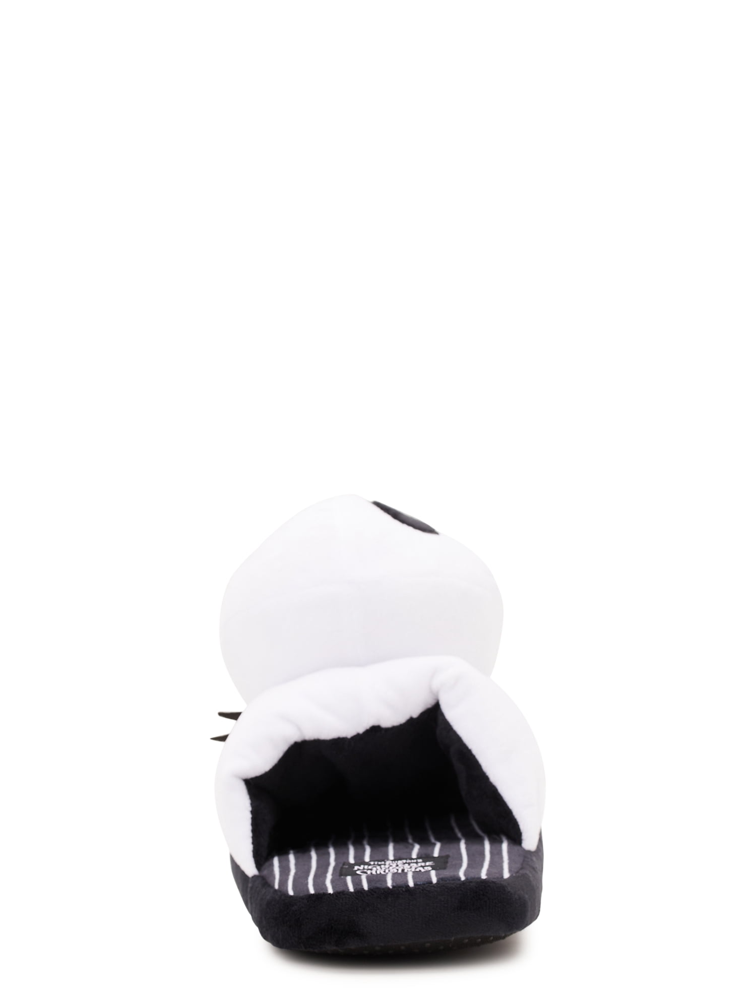 Disney Adult Ladies 3D Jack and Sally Slipper, Sizes 6-11