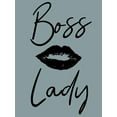 thumbnail image 2 of Phillip, Jamie 12x14 White Modern Wood Framed Museum Art Print Titled - Boss Lady, 2 of 4