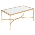 thumbnail image 6 of SAFAVIEH Couture Matilda Glam Metal Coffee Table, Gold, 6 of 11