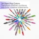 thumbnail image 2 of Juego de rotuladores Sharpie Glam Pop, punta fina permanente, 34 unidades, 2 of 6
