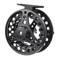 thumbnail image 4 of Carretes de Pesca Giratorio Hueco Doble Rodamiento Rotación Rápida para en Mar, Río, Arroyo 75mm negro, 4 of 6