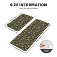 thumbnail image 2 of Xecao Funny Sloths In The Forest Patten Kitchen Rugs and Mats Sets,2 Pieces Non-Slip Washable Rugs, Kitchen Mat for Floor,Suit for Kitchen Decor and Accessories, 2 of 6
