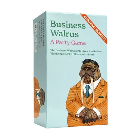 Cards Against Humanity ClickHole Business Walrus Business Man, 4 Player, Multicolor
