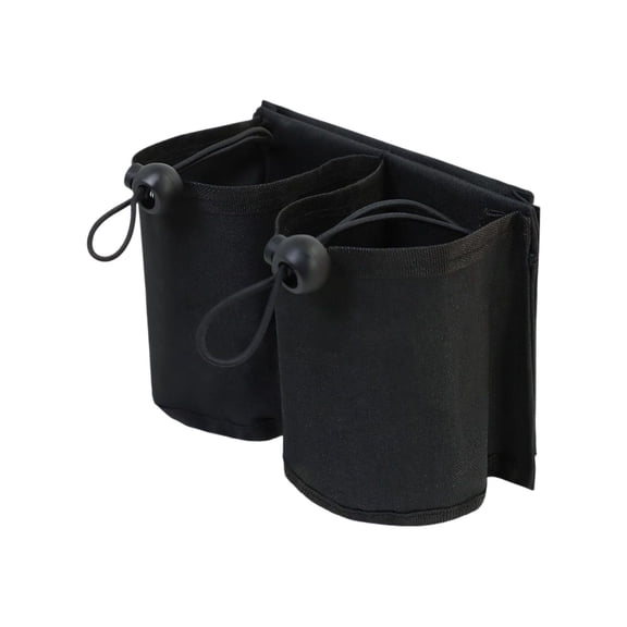 Luggage Cup Holder, Travel Cup Holder for Suitcase with Adjustable Strap, Portable Rolling Luggage Drink Holder for Coffee, Water Bottle, Travel Accessory