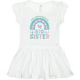 thumbnail image 3 of Inktastic Rainbow Hearts I Am Going to Be a Big Sister Girls Baby Dress, 3 of 5