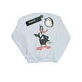 thumbnail image 1 of Looney Tunes Mens Daffy Duck Distressed Sweatshirt, 1 of 3