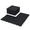 Black 02, variant on Jopath 12 Pack Waterproof Interlocking Deck Tiles,12"x12" Outdoor All Weather Anti-slip Plastic Floor Decking Tiles for Garden Lawn Bathroom Shower Balcony Porch,Pebble Stone Pattern,Black