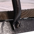 thumbnail image 3 of Goplus Copper Set of 4 Metal Wood Counter Stool Dining Kitchen Bar Chairs Rustic, 3 of 7