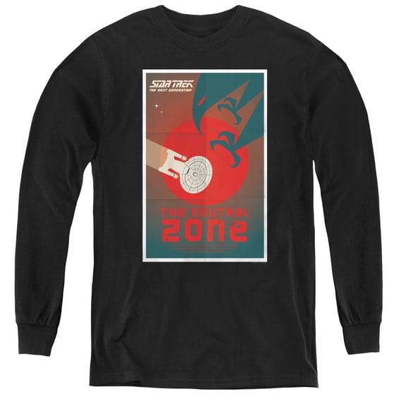 Star Trek - Tng Season 1 Episode 26 - Youth Long Sleeve Shirt - Small
