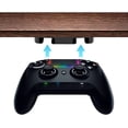 thumbnail image 3 of Soporte para joystick PS5 PS4 de 2 piezas, soporte para joystick debajo de la mesa Soporte de almacenamiento colgante para gamepad, 3 of 5