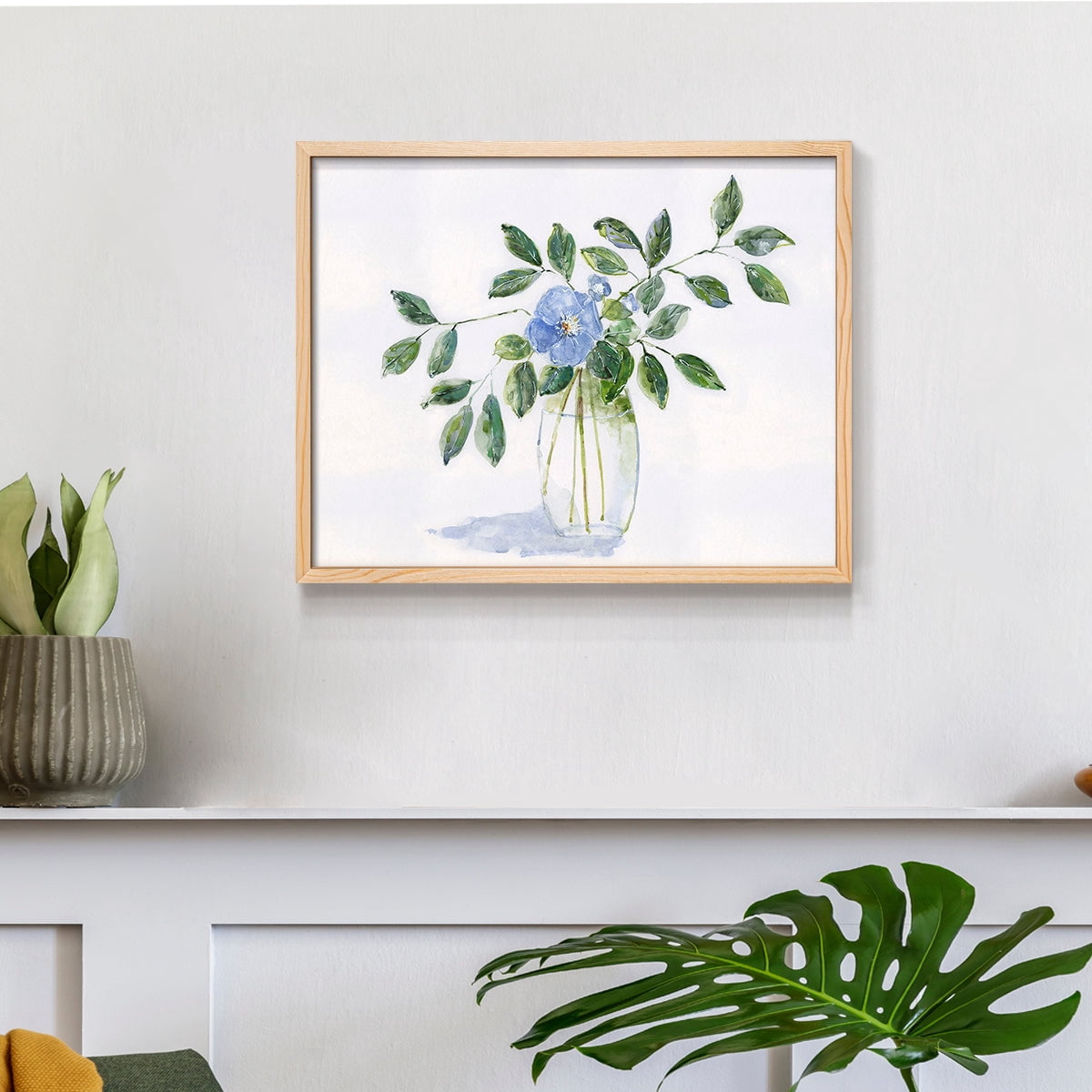 Rustic Simplicity II by Sally Swatland - Restickable Framed Giclée Print