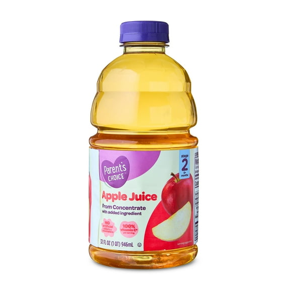 Parent’s Choice Apple Juice from Concentrate, 32 fl oz