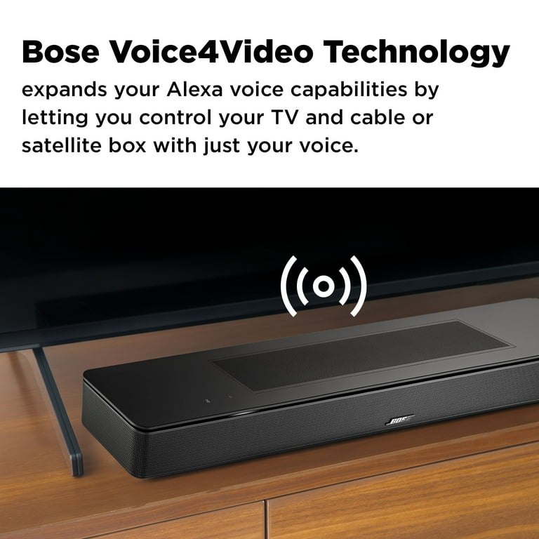 600 Soundbar Bluetooth Surround Sound Bose System, Smart Speaker Wireless Black TV