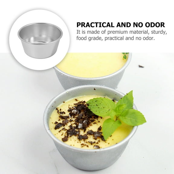 LEORX 6Pack Muffin Pans Aluminum Alloy Lightweight Quick Demould for Families