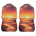 thumbnail image 3 of ZICANCN Car Seat Covers Front Seats Only, Trees Sunset Automotive Seat Covers Protectors for Cars Trucks Suv 2 Pack, 3 of 8
