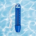 thumbnail image 3 of Northlight Easy Read Swimming Pool Thermometer with Cord, Analog, UV Resistant, 6.5 Inch, Blue, 3 of 9
