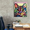 thumbnail image 3 of Epic Graffiti 'Maya Cat' by Dean Russo, Giclee Canvas Wall Art, 26"x30", 3 of 8