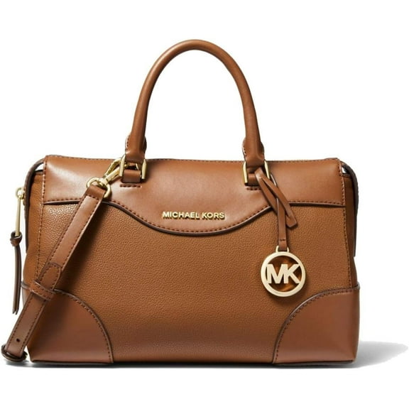 Michael Kors Maya Pebbled Leather Satchel, Luggage