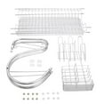 thumbnail image 4 of Wulawindy Multifunctional S-shaped Dual Layers Bowls & Dishes & Chopsticks & Spoons Collection Shelf Dish Drainer, 4 of 7